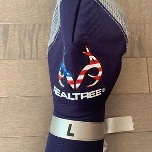 Mens size large real tree hat and shirt combo NWT